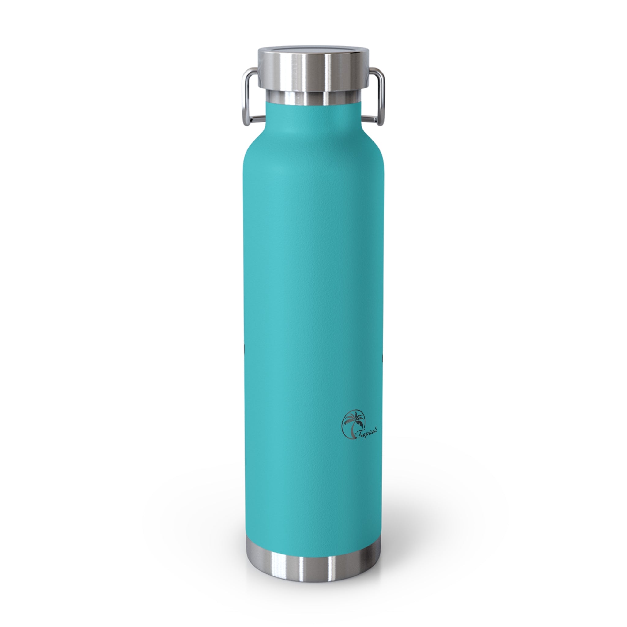 Ohana Copper Insulated Bottle with cap, 22oz