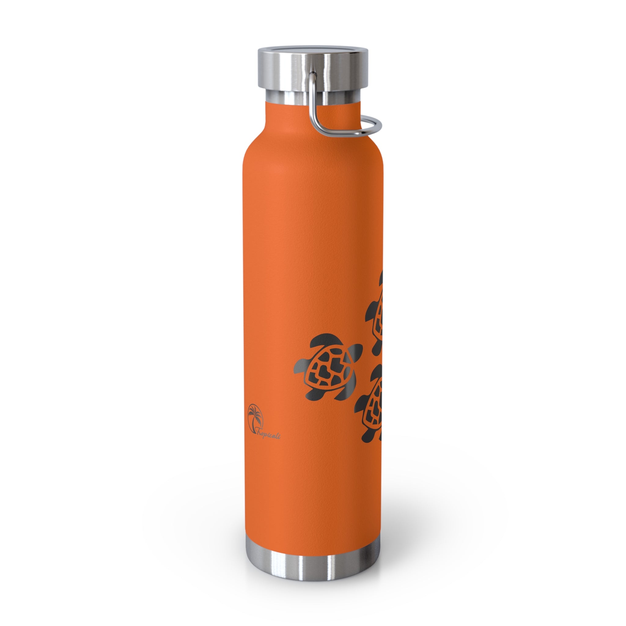 Ohana Copper Insulated Bottle with cap, 22oz
