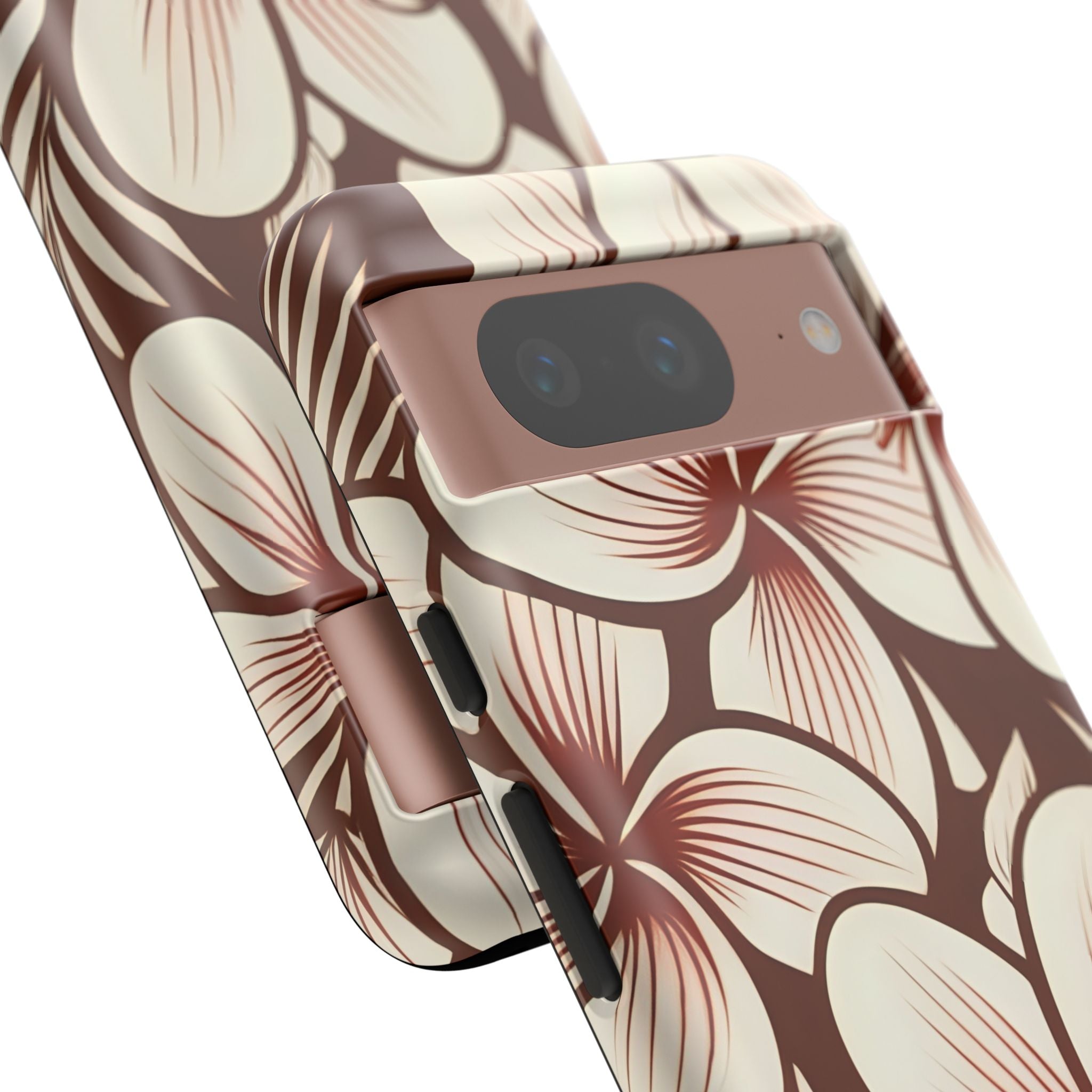 "The Plumeria" Phone Case - Mono Red