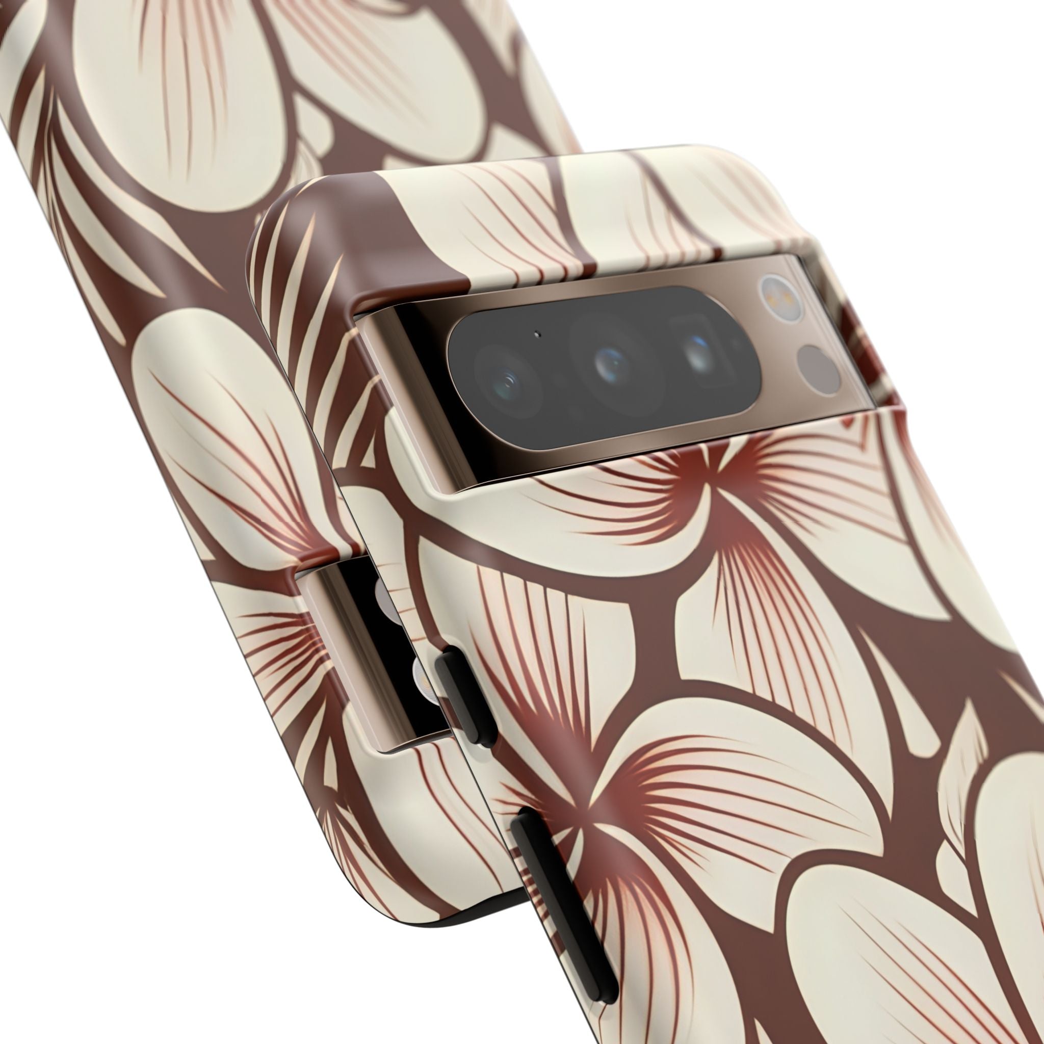 "The Plumeria" Phone Case - Mono Red