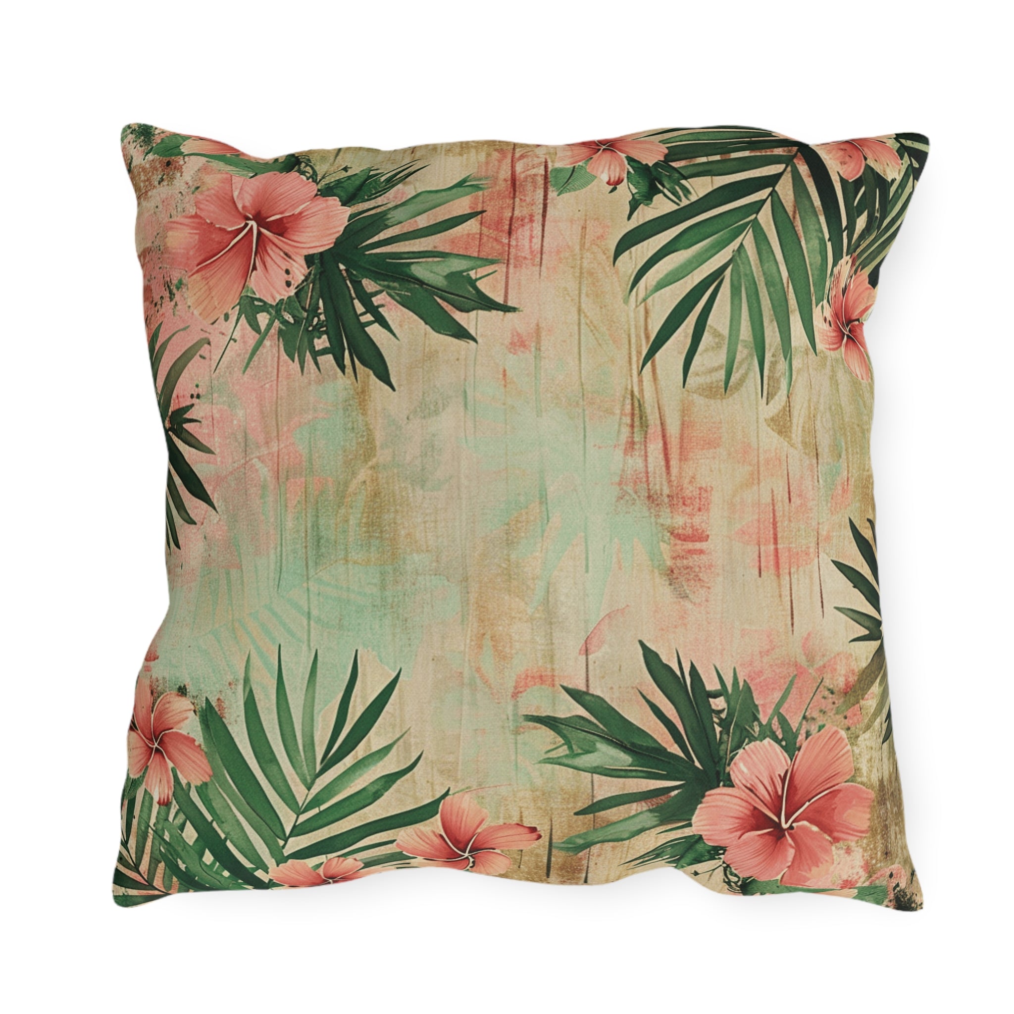 "Vintage Hawaii" Outdoor Pillow