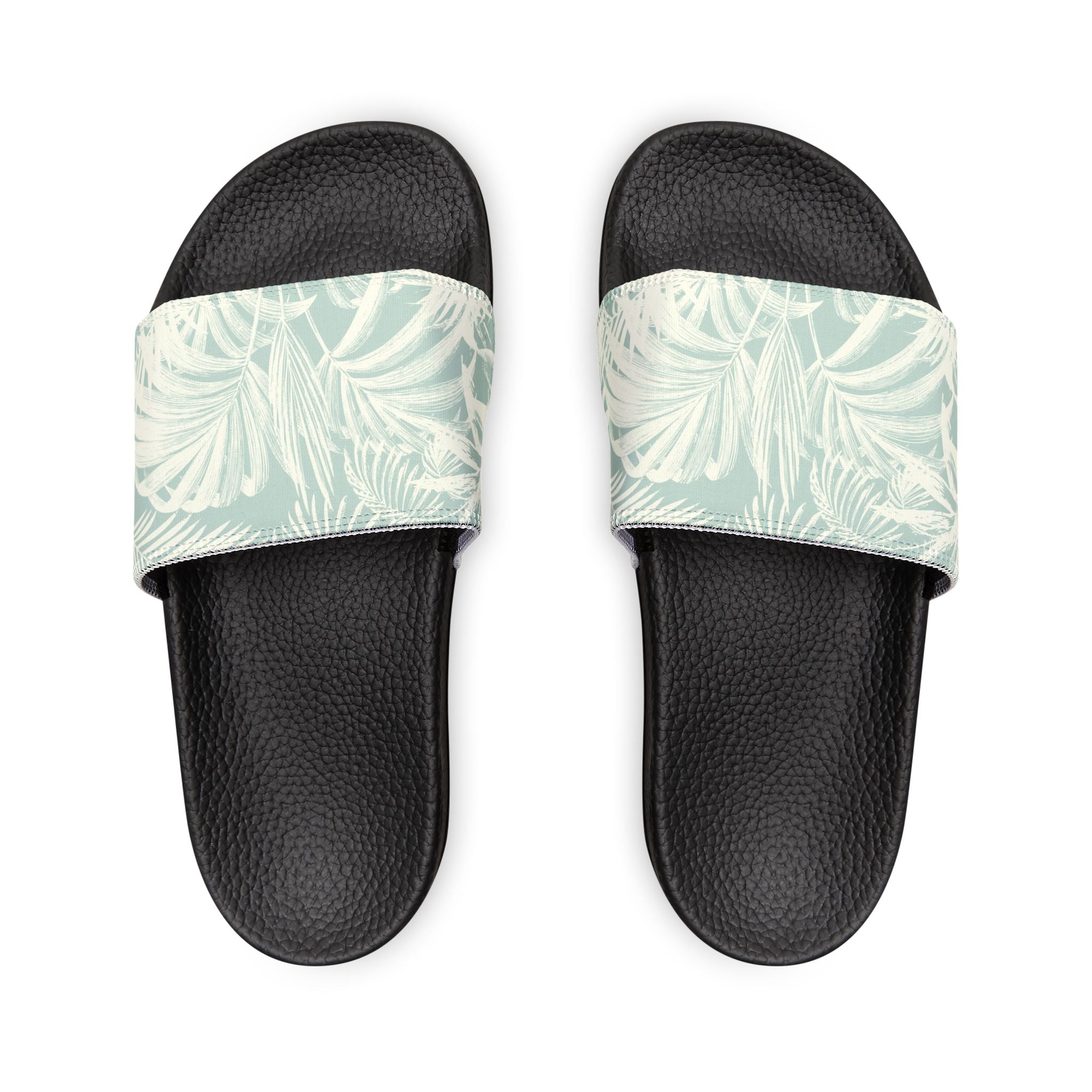 Men’s " Blue Palm" Slide - featuring removable strap