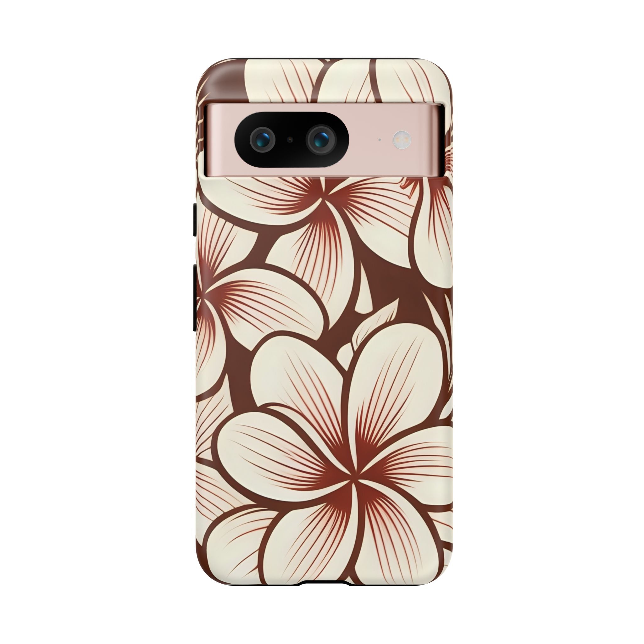"The Plumeria" Phone Case - Mono Red