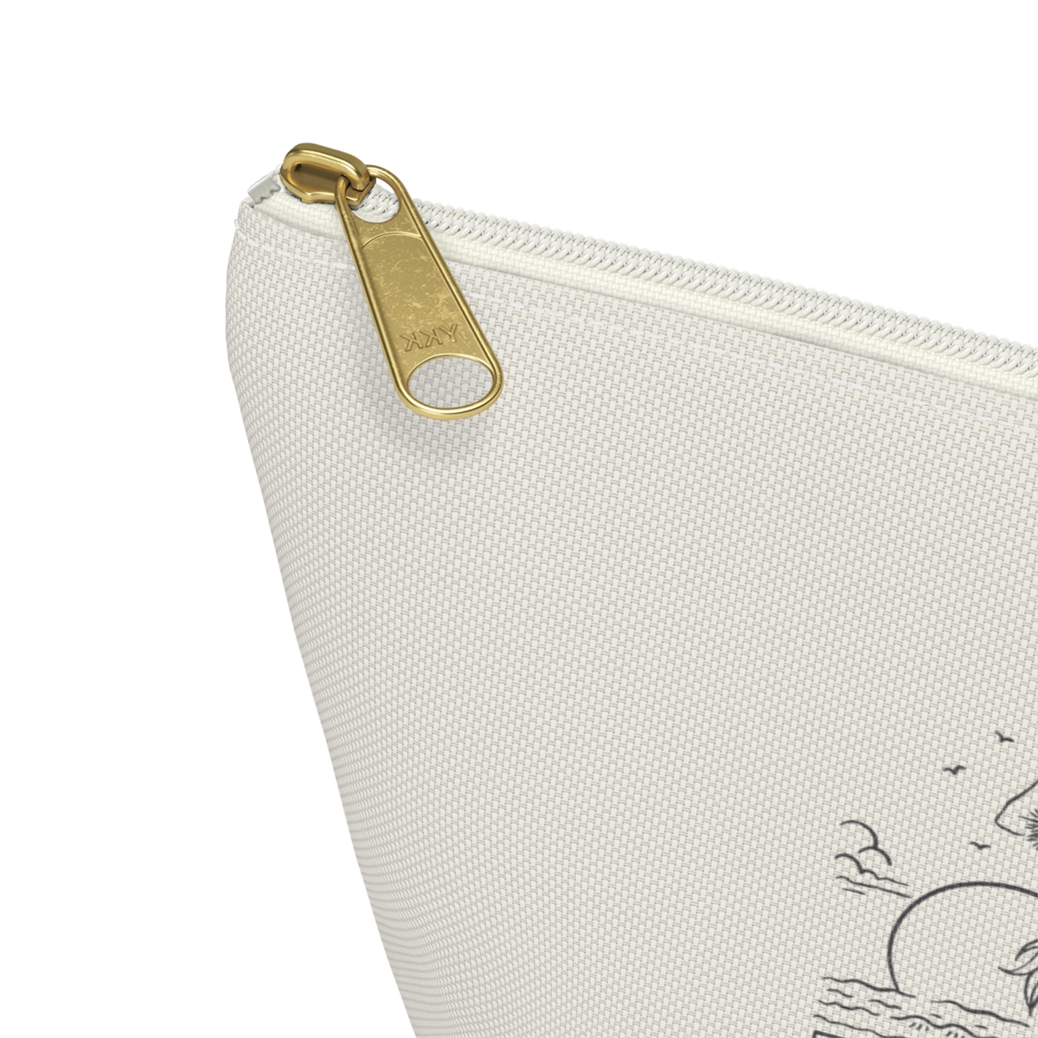 "Hula Girl" Accessory Pouch w T-bottom