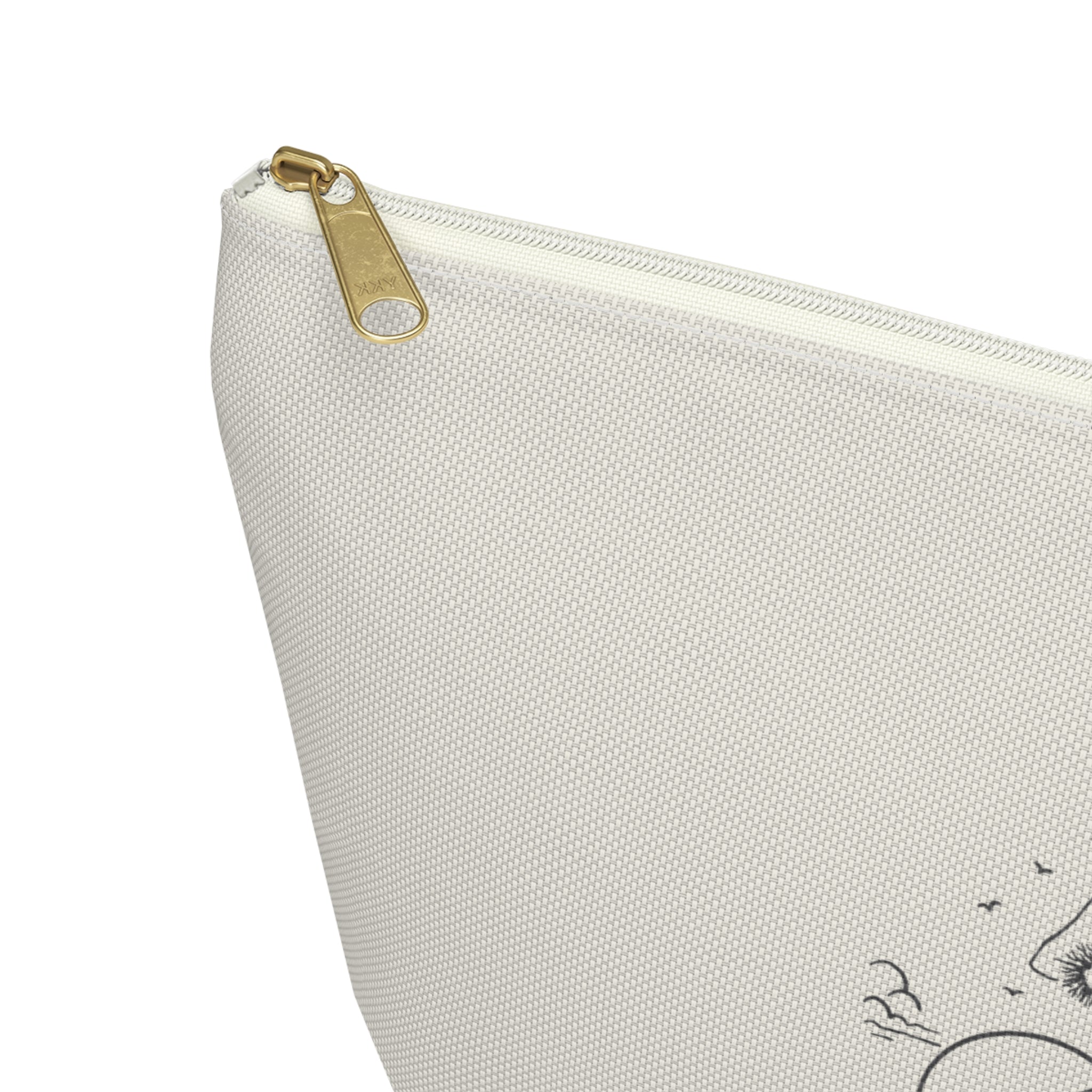 "Hula Girl" Accessory Pouch w T-bottom