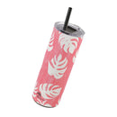 "Red Monstera" Tumbler, 20oz