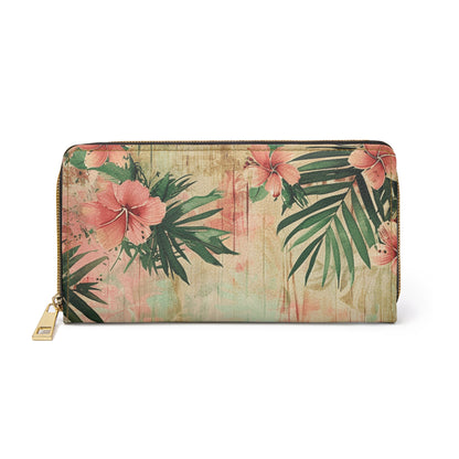 "Vintage Hawaii" Zipper Wallet