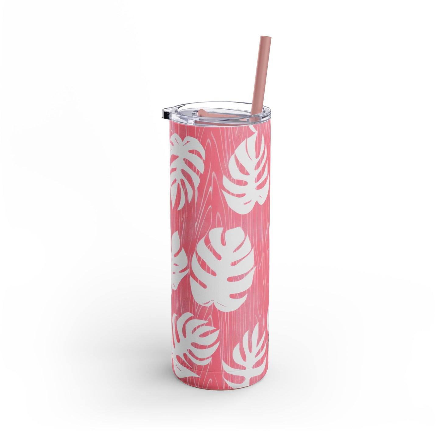 "Red Monstera" Tumbler, 20oz