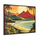 "Exotic Island" Canvas Wrap