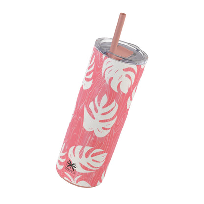 "Red Monstera" Tumbler, 20oz