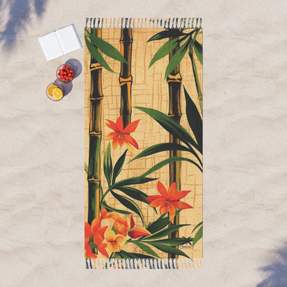 "Vintage Bamboo" Beach Cloth