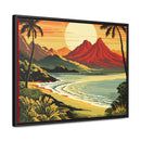 "Exotic Island" Canvas Wrap