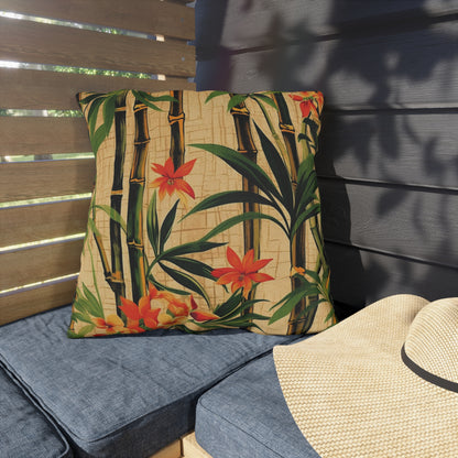 "Vintage Bamboo" Outdoor Pillow