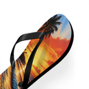 "Hawaiian Sunset" Flip Flops