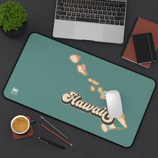 "The Islands" Desk Mat - Blue