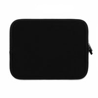 "The Hibiscus"  Laptop Sleeve - Black and White