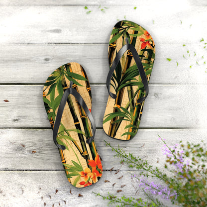 "Vintage Bamboo" Flip Flops