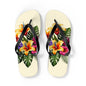 "Tropical Arrangement" Flip Flops