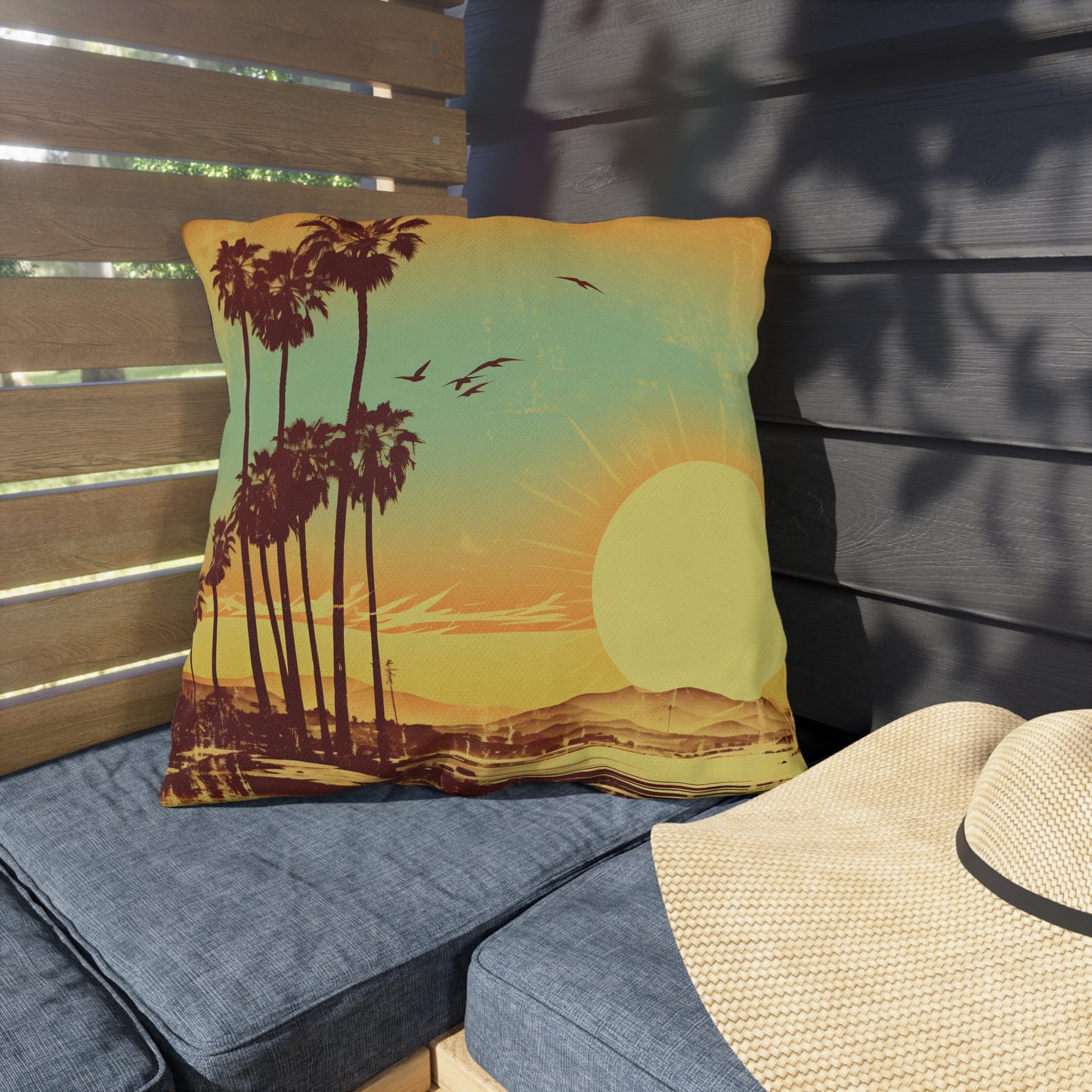 "The Californian" Outdoor Pillow