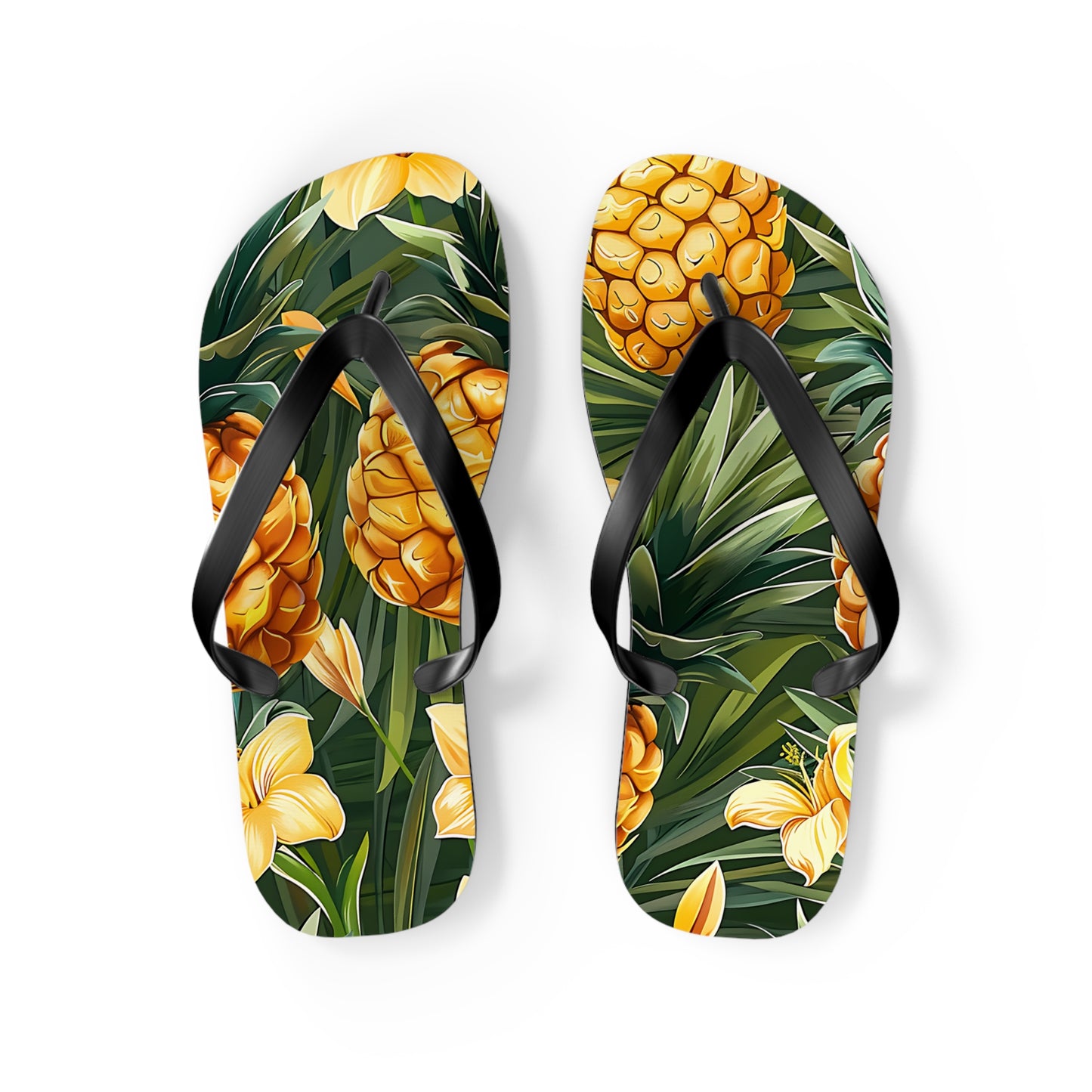 "The Pineapple" Flip Flops