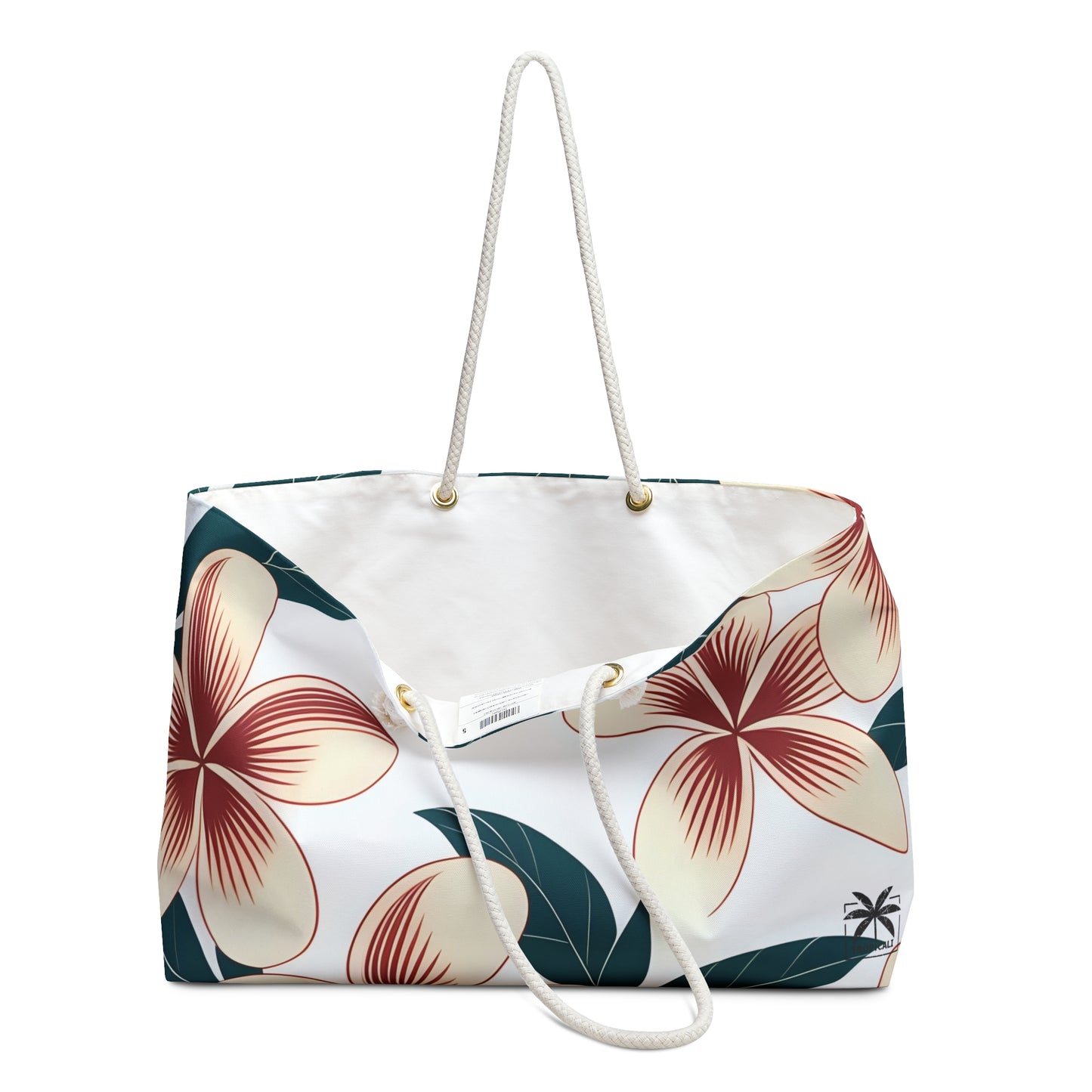 "The Plumeria"  Beach Bag