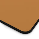 "Classic Hibiscus " Desk Mat - Distressed Brown