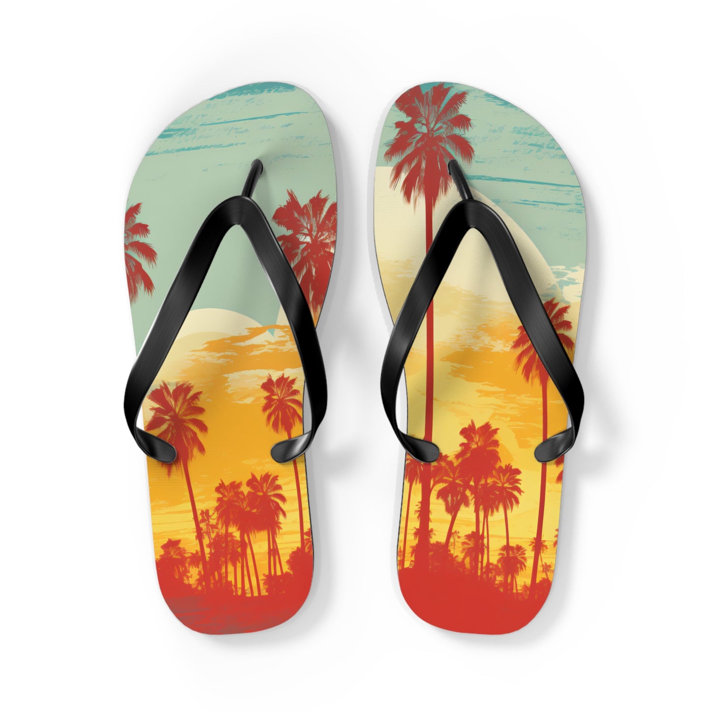 "Vintage California" Flip Flops