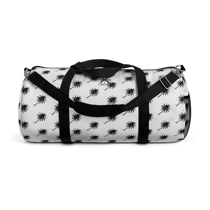 "Swaying Palms"  Duffel Bag - Black and White