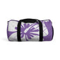 "The Classic Hibiscus" Duffel Bag - Distressed Ube Purple