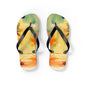 "Tropical Watercolors" Flip Flops