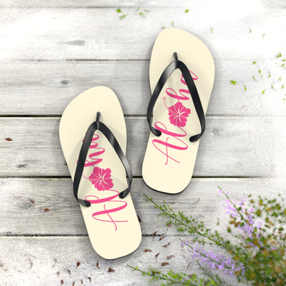 "Aloha" Flip Flops