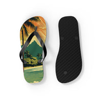 "Vintage Island" Flip Flops