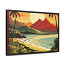 "Exotic Island" Canvas Wrap