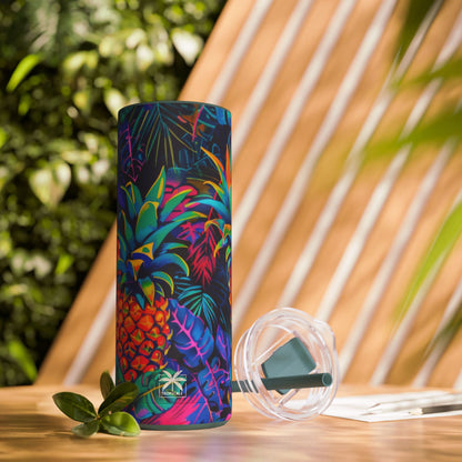 "Neon Pineapple" Tumbler, 20oz