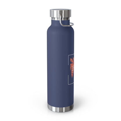 Tropicali California Copper Insulated Bottle with cap, 22oz