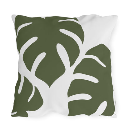 "Monstera" Outdoor Pillow