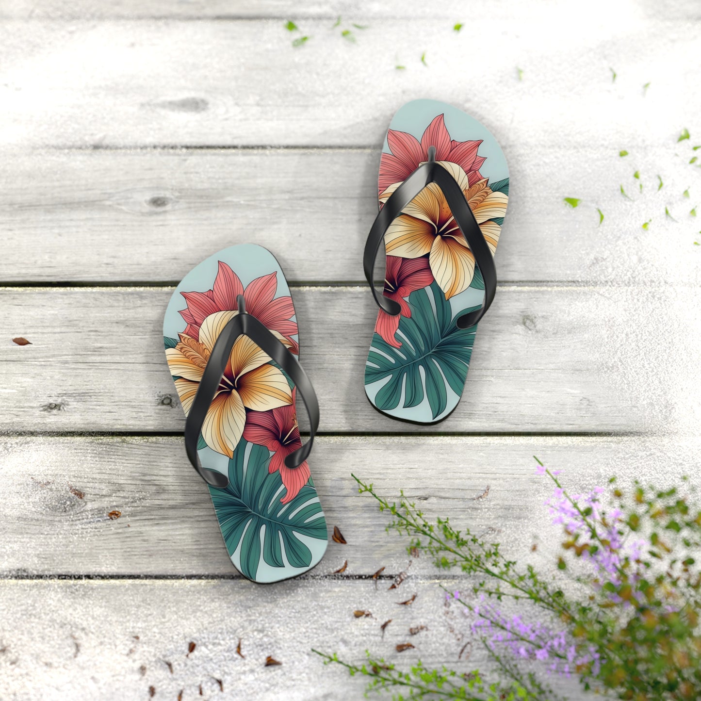 "Tropicali" Flip Flops