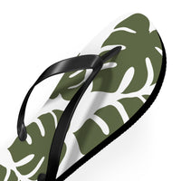 "Monstera" Flip Flop