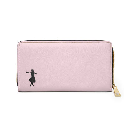 "Hula Dancer" Zipper Wallet - Island Pink