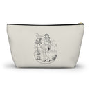 "Hula Girl" Accessory Pouch w T-bottom