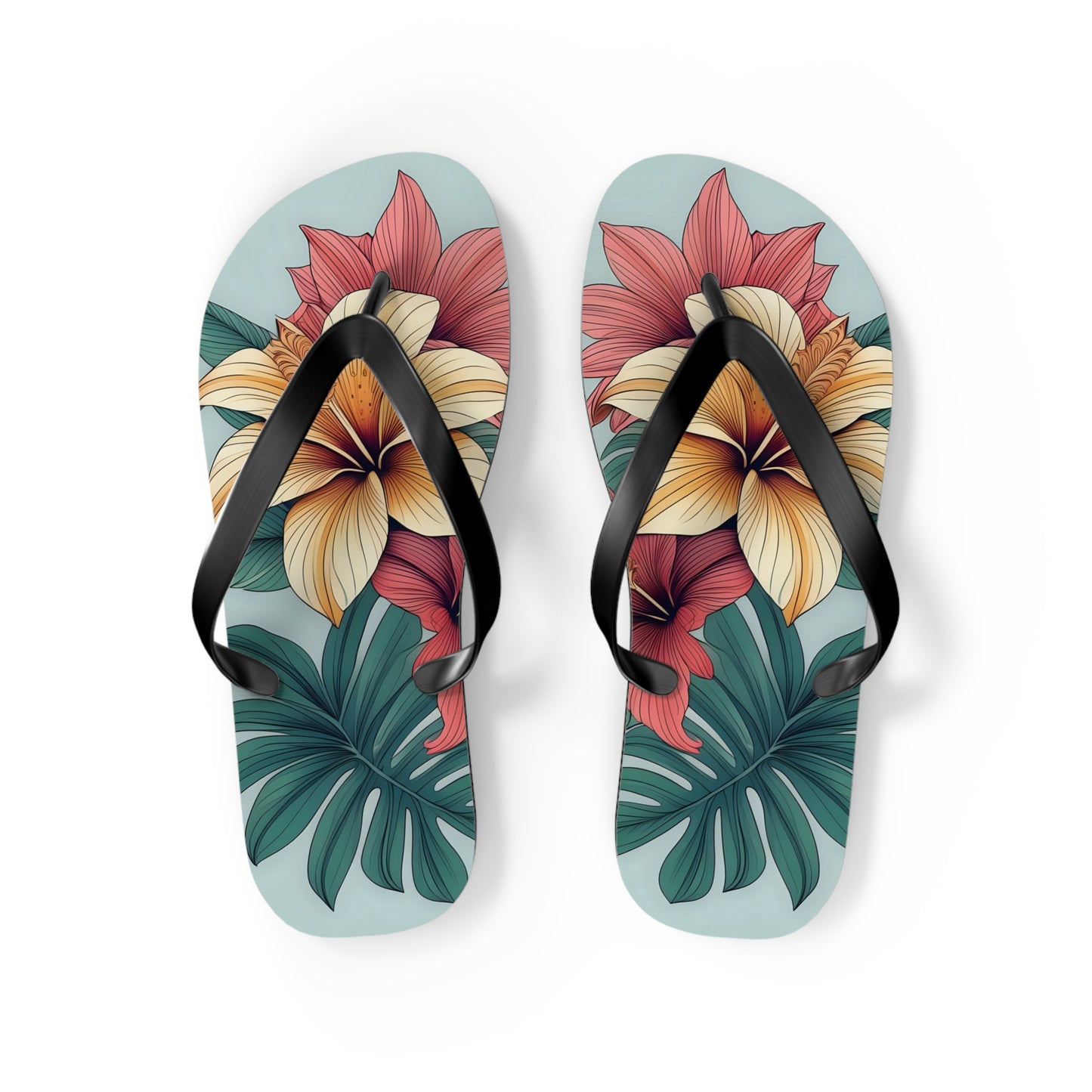 "Tropicali" Flip Flops