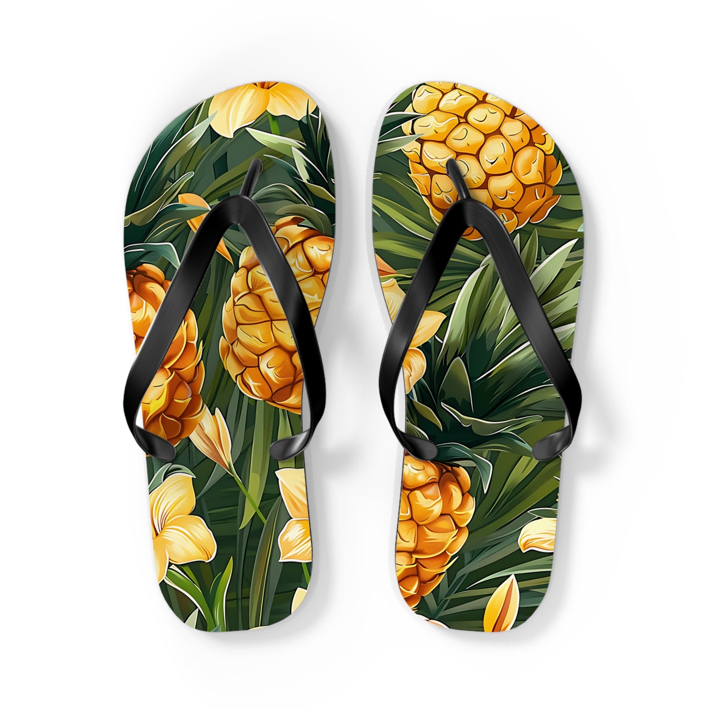 "The Pineapple" Flip Flops