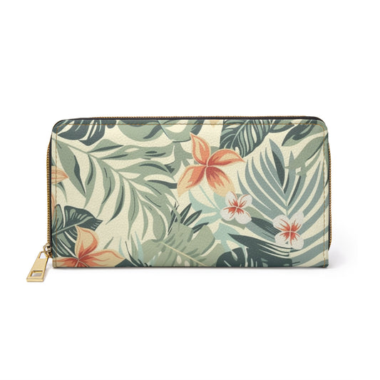 "Tropicali" Zipper Wallet