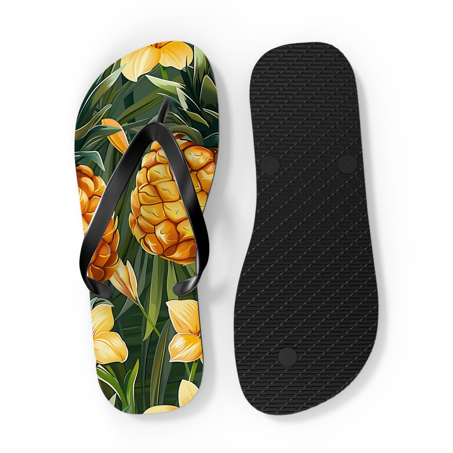 "The Pineapple" Flip Flops