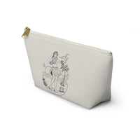 "Hula Girl" Accessory Pouch w T-bottom