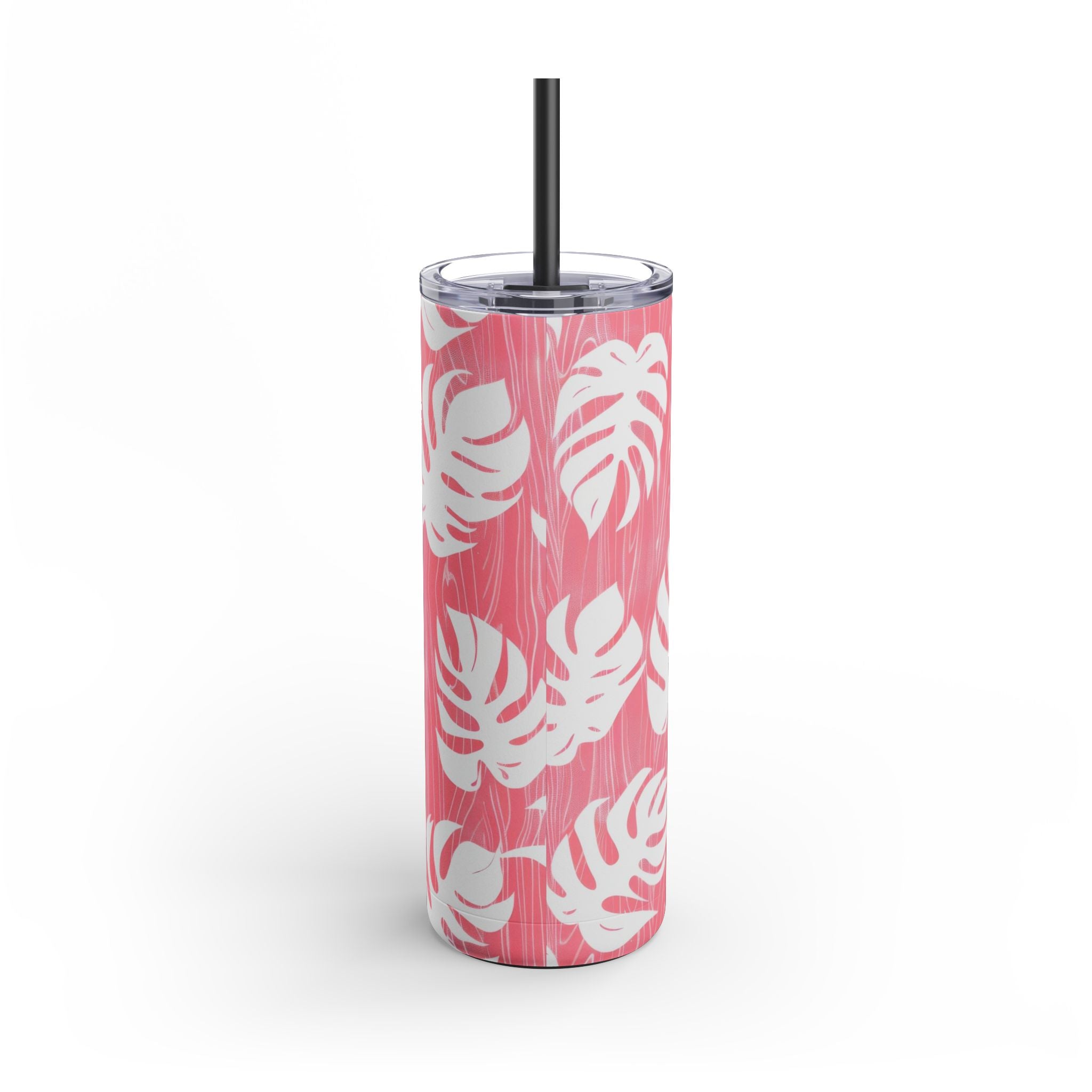 "Red Monstera" Tumbler, 20oz