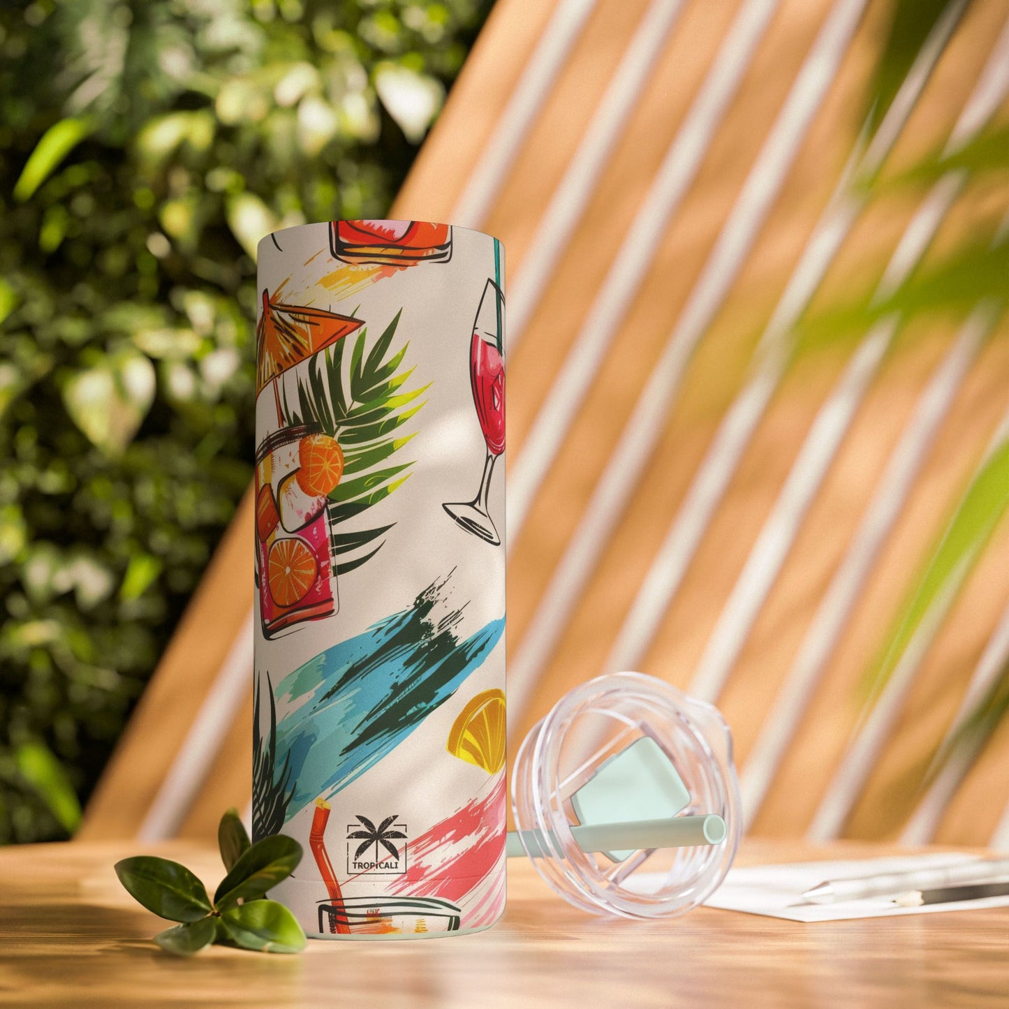 "Tropical Refreshments" Tumbler, 20oz