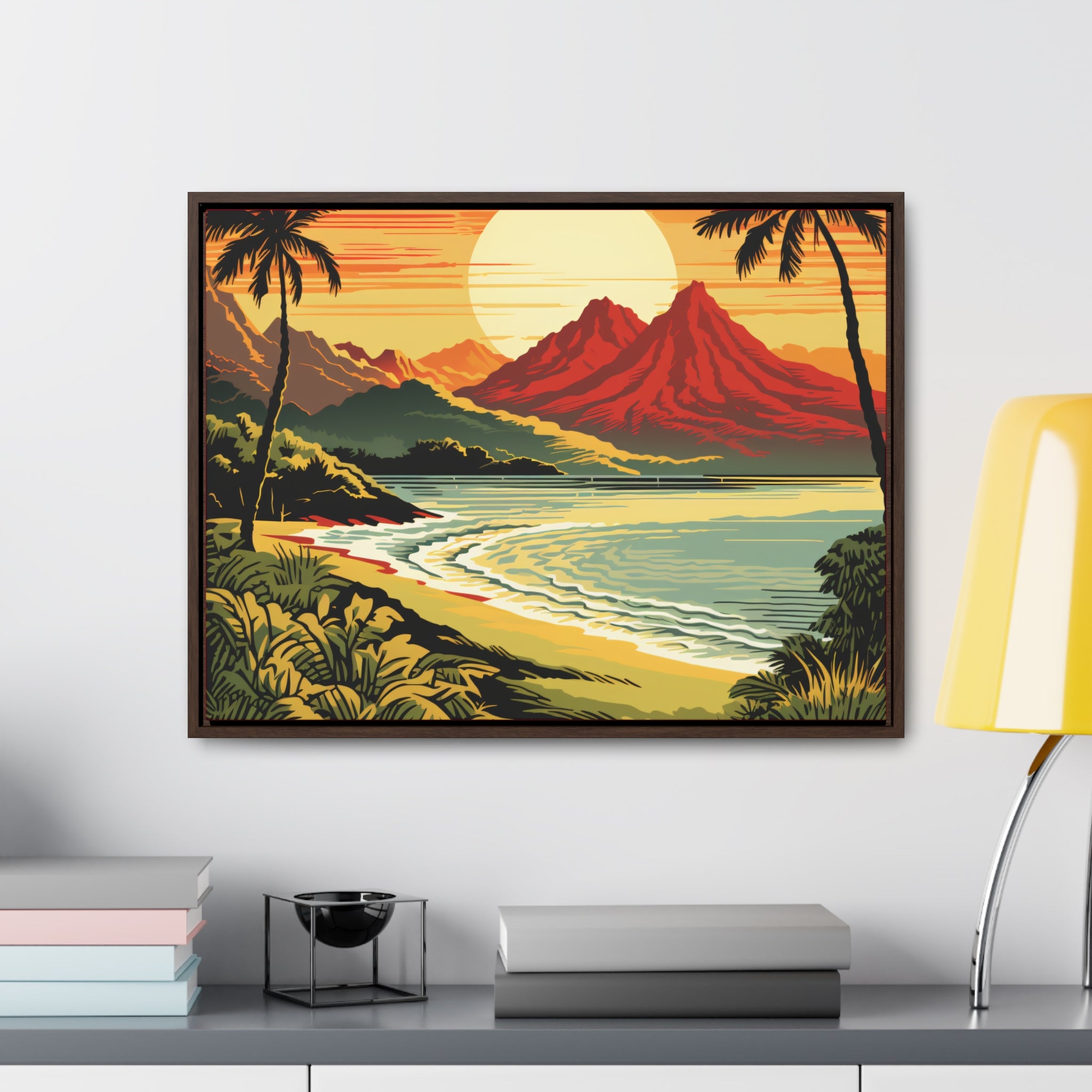 "Exotic Island" Canvas Wrap