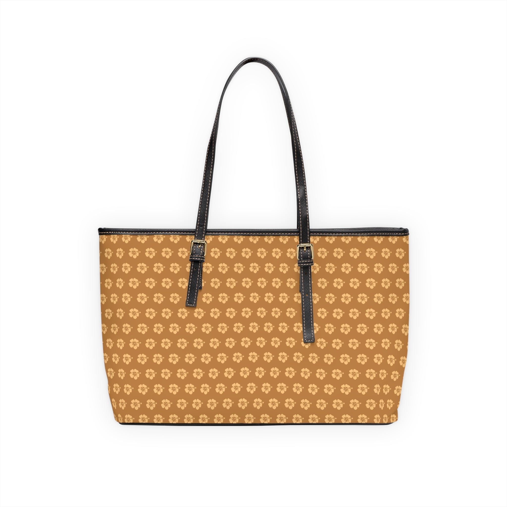 "Liilii Hibiscus" PU Leather Shoulder Bag