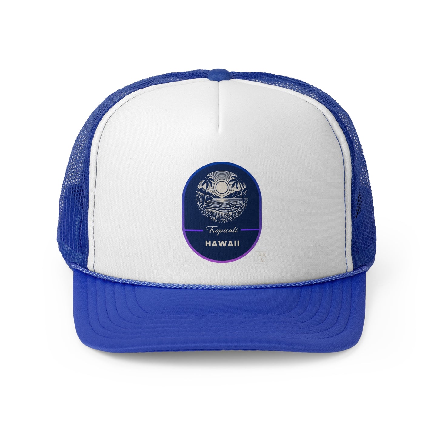Vintage Oval Tropicali Hawaii Trucker Hat